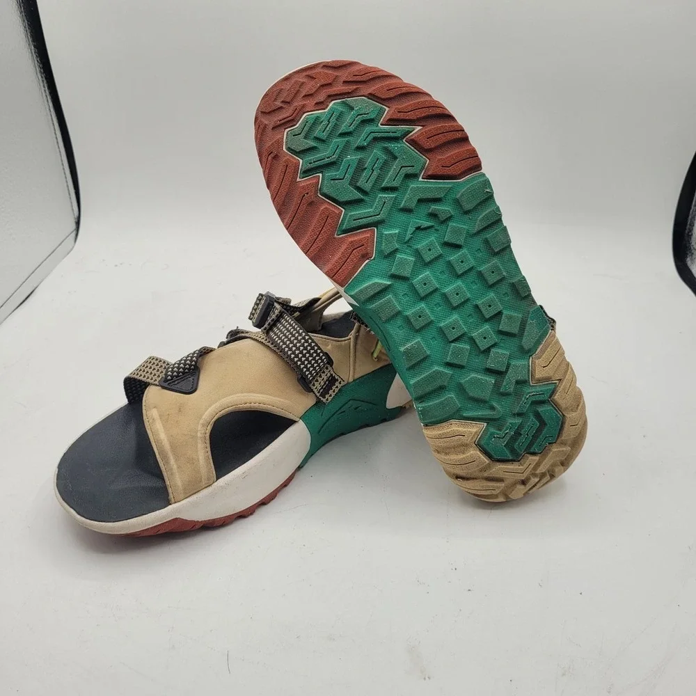 Men's Nike‎ Oneonta Trail Black Cobblestone Sandals DJ6604-200 Outdoor Hiking 8